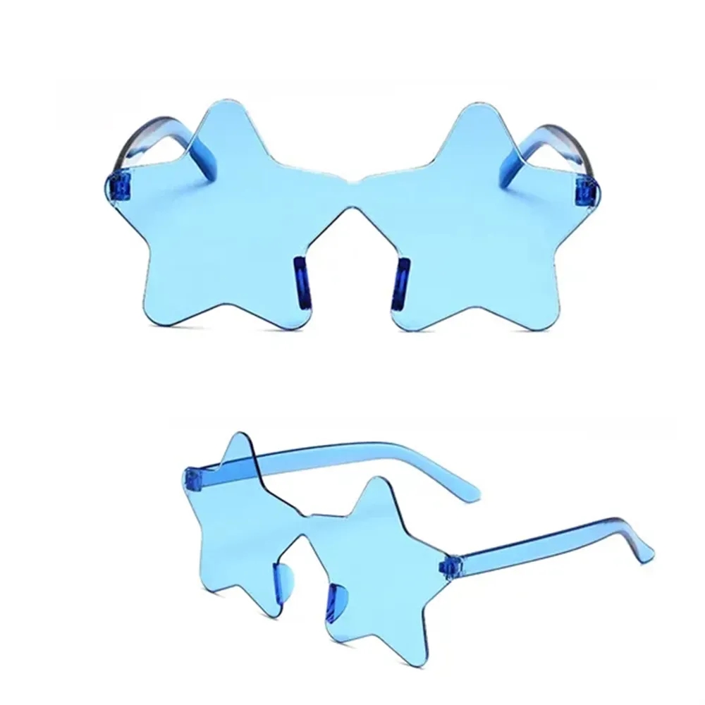 Star Shaped Rimless Sunglasses 3