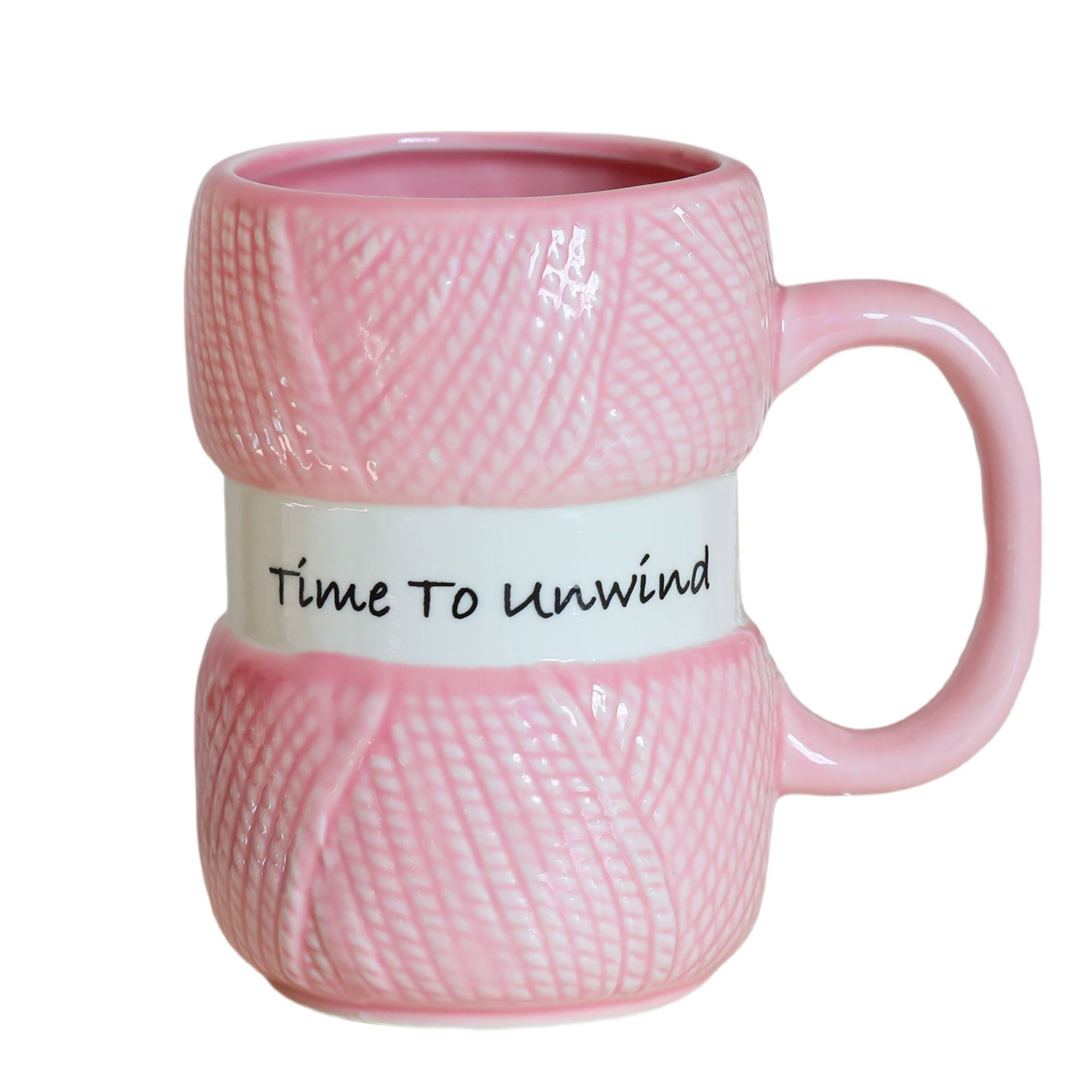 12oz Knitting Yarn Ball Ceramic Mug 9