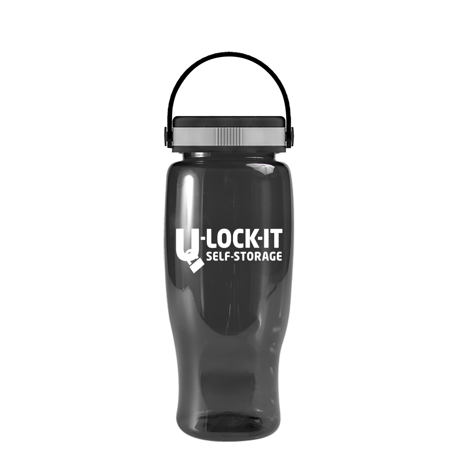 Poly-pure - 27 oz. Transparent Bottle with EZ Grip 4