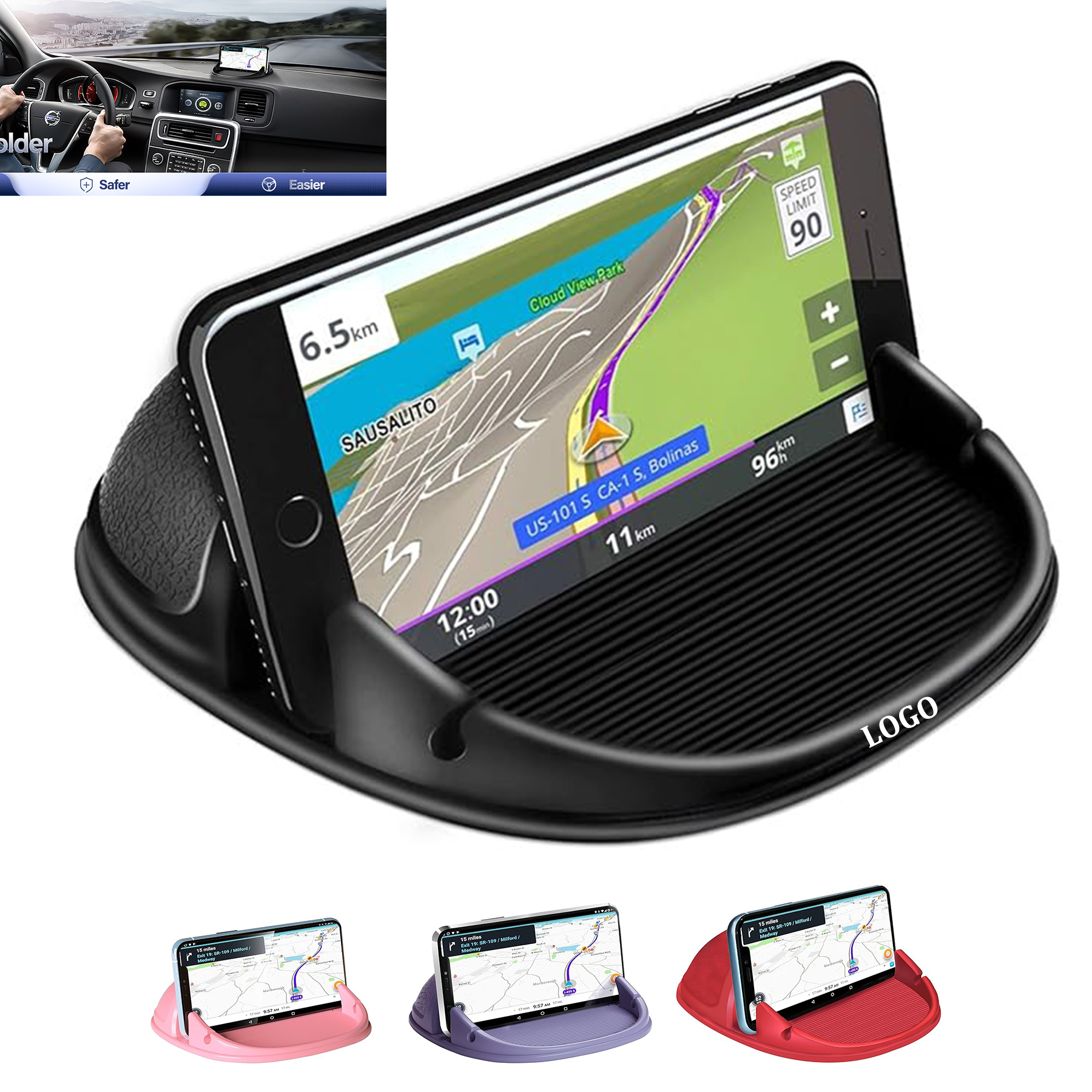 No Slip Desktop Car Phone Holder 4