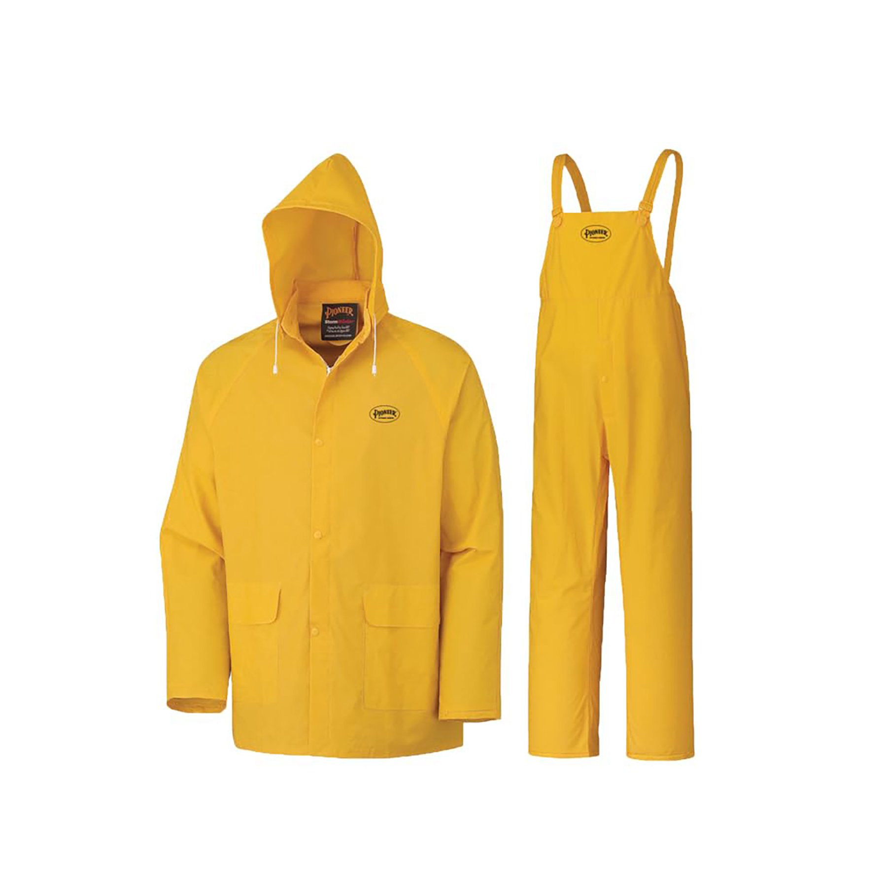 Rainwear For Men and Women,Safety Jackets and Bib Pants with Hoods 2