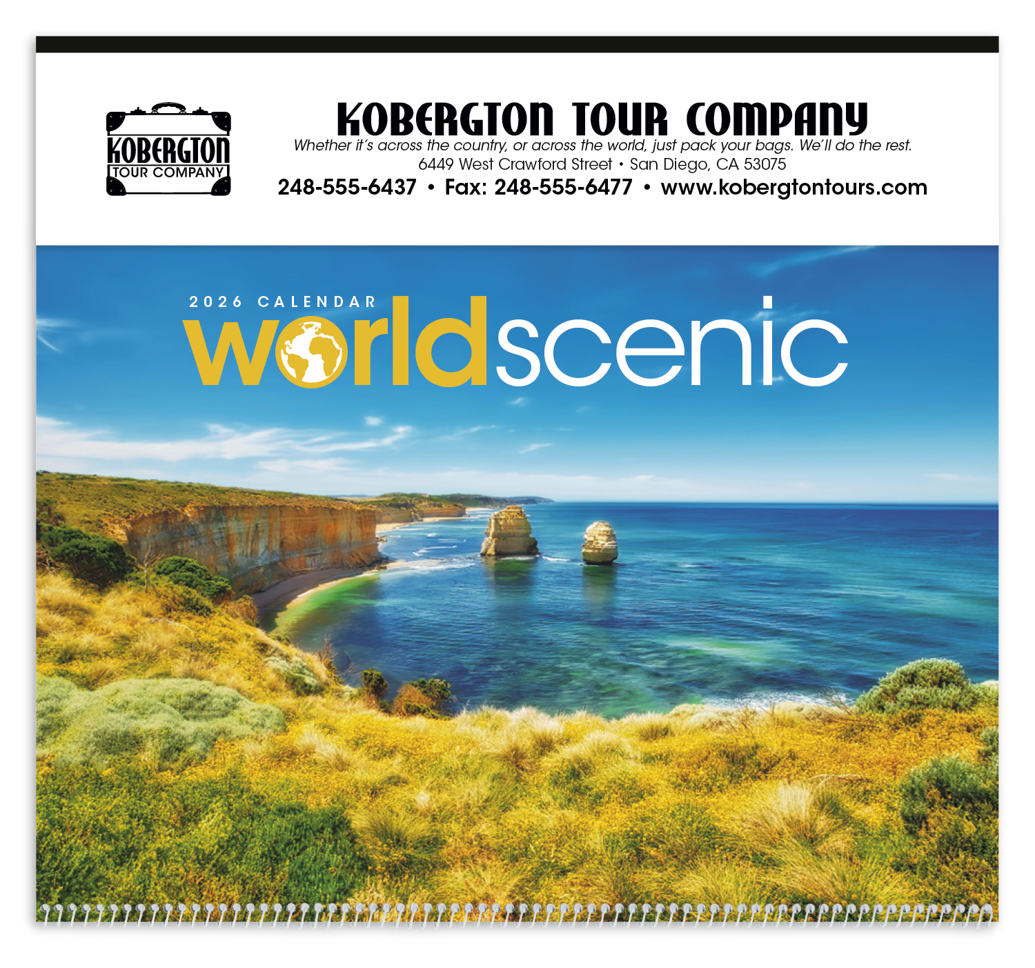 Triumph® Calendars World Scenic Calendar 18