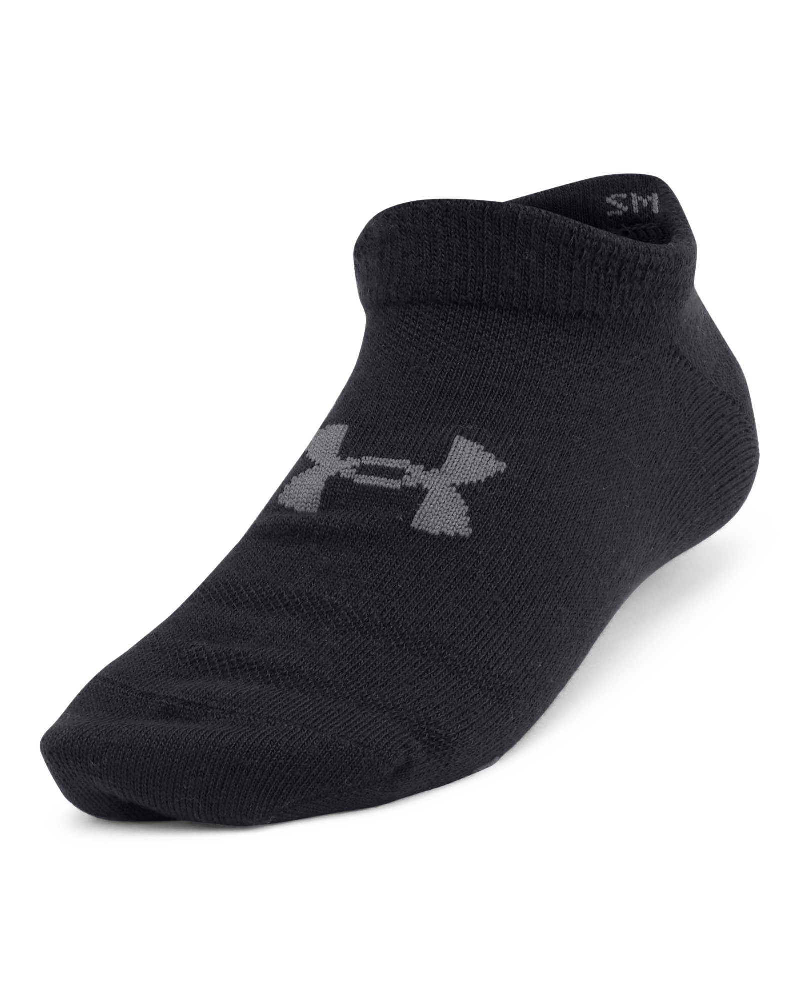 UA Essential Kids' 6-Pack No-Show Socks 7