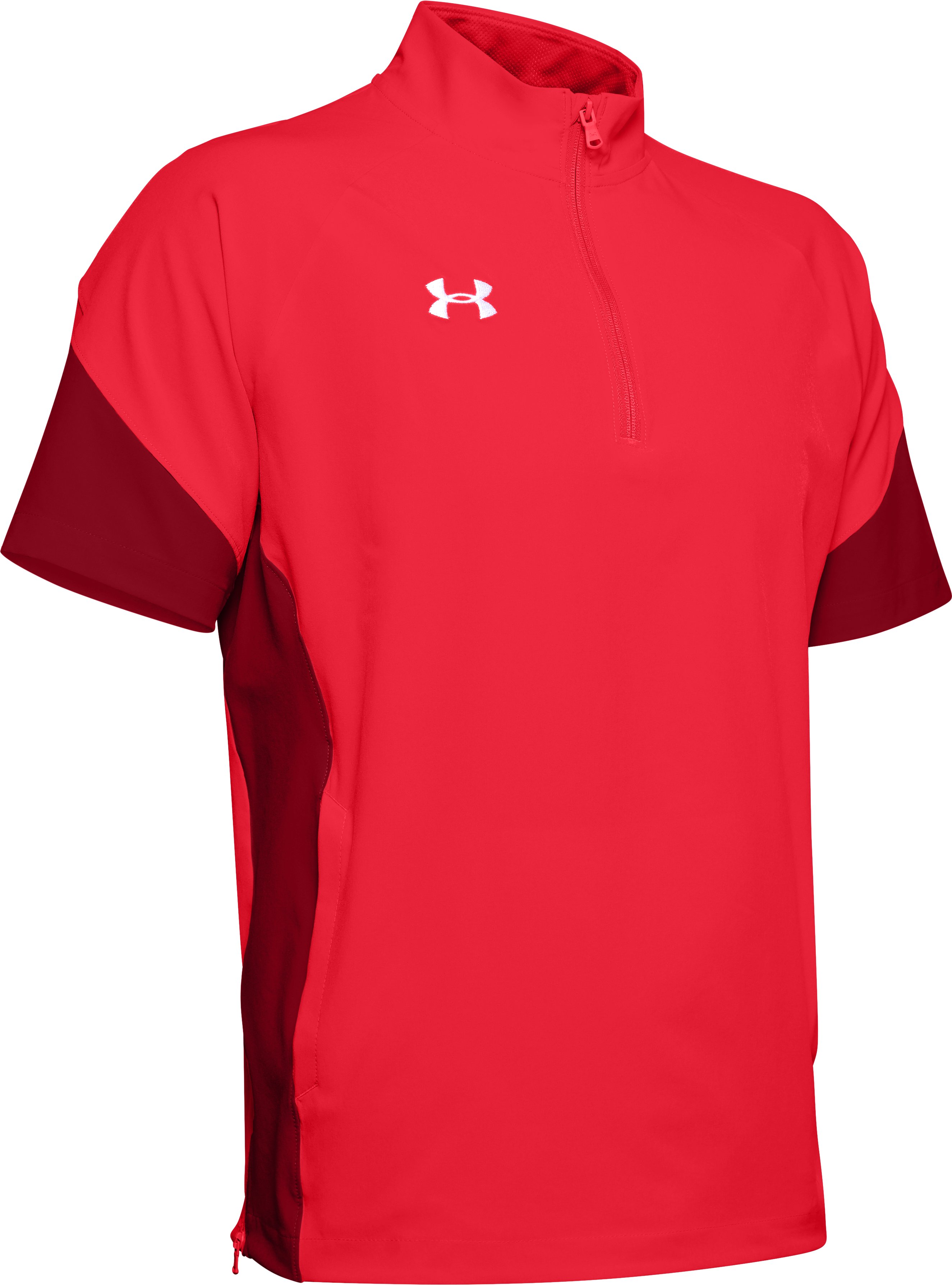 Men's UA Motivate Short Sleeve Zip 6