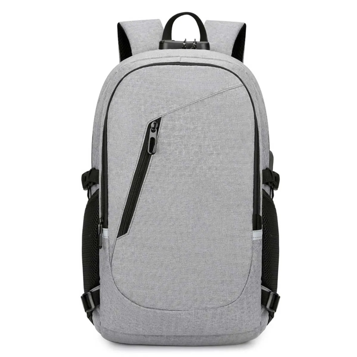Travel Laptop Anti Theft Backpack USB Charging Port Lock Bag 9