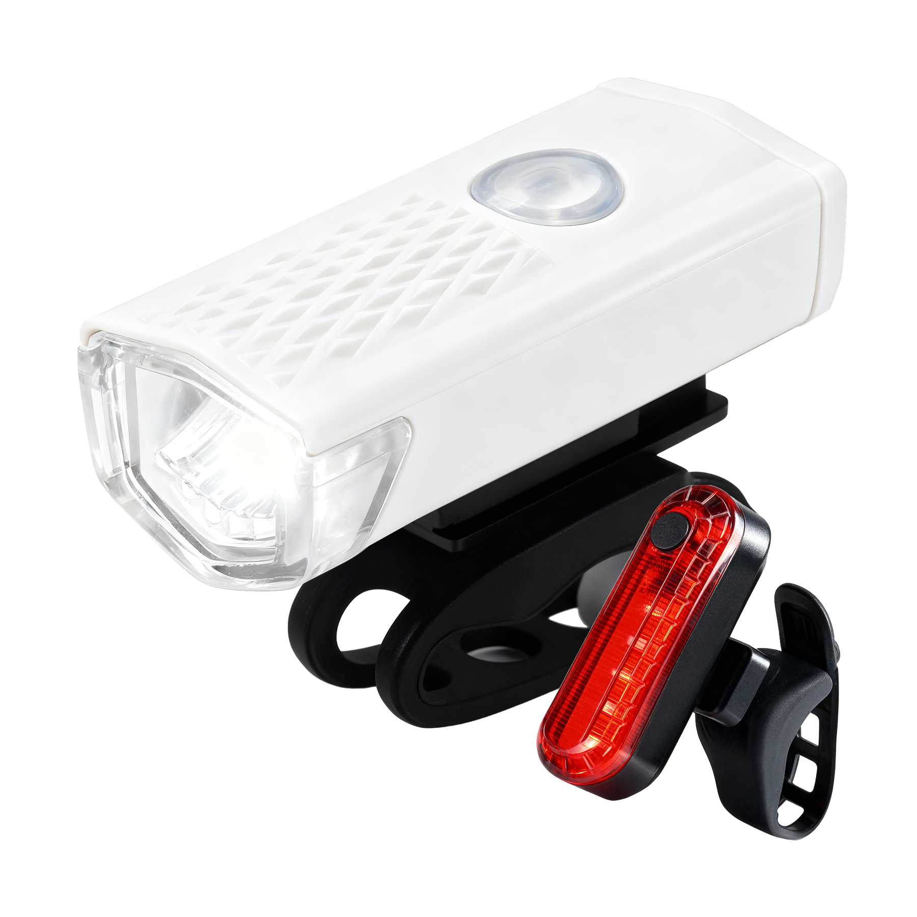 USB-Rechargeable LED Bike Headlight And Taillight Set 3
