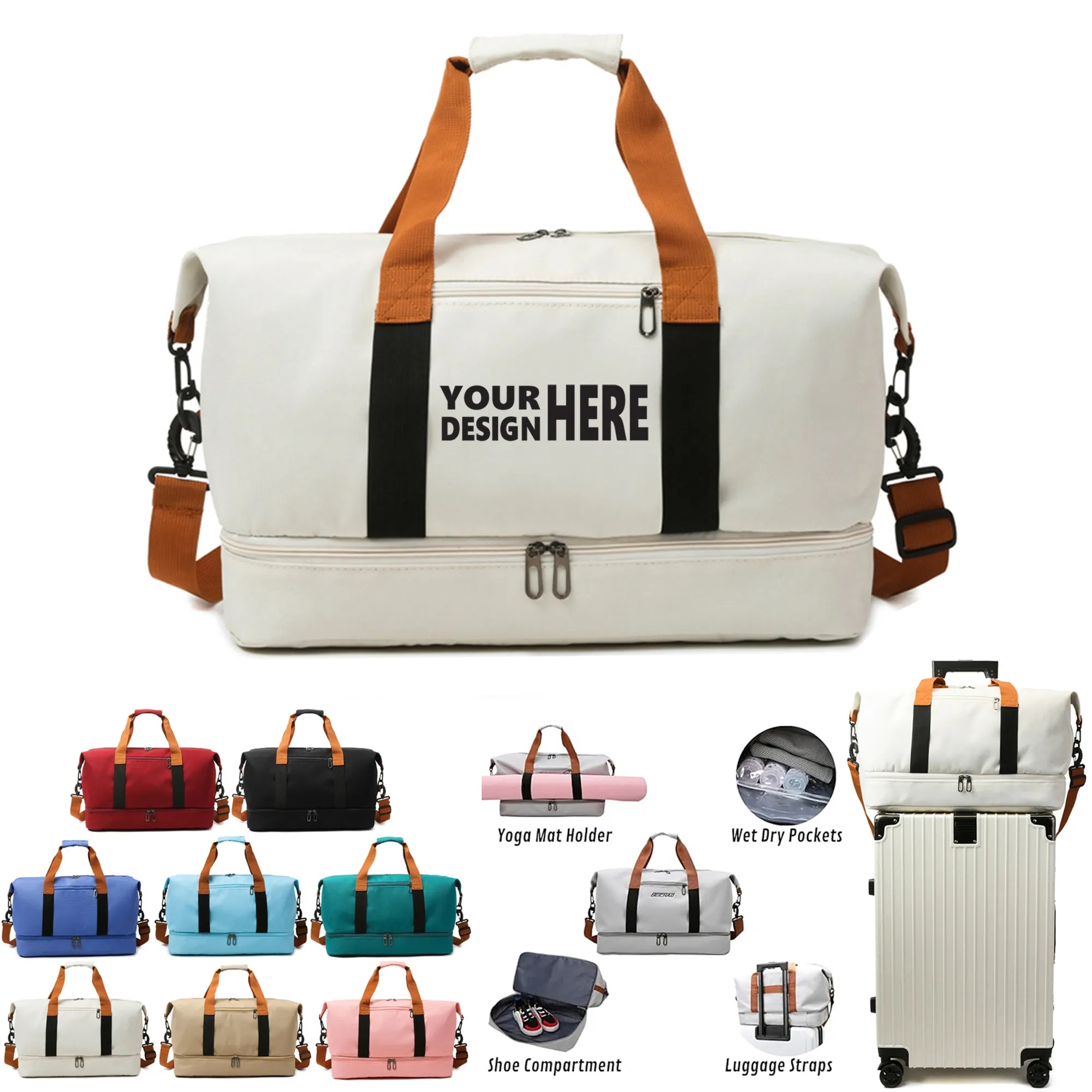Sports Travel Duffel Bag