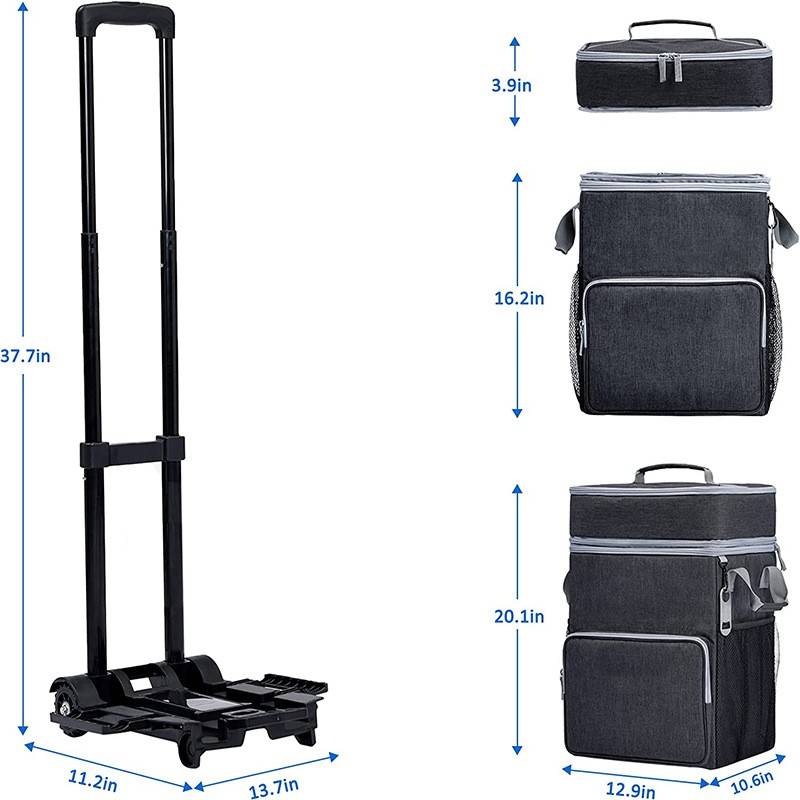 Large Rolling Cooler 7
