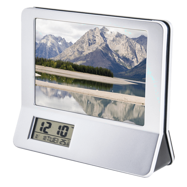 3-in-1 Calculator/Picture Frame/Digital Clock 5