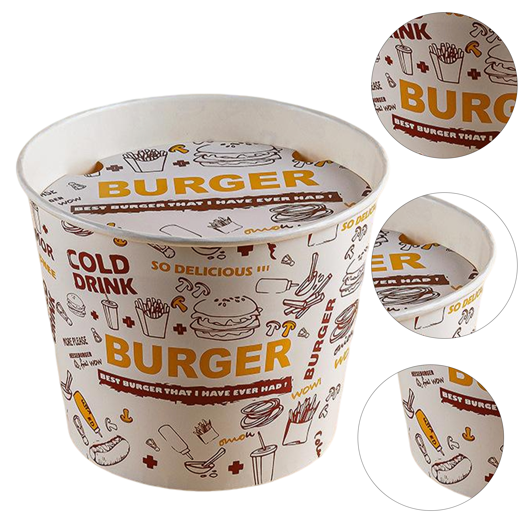 Movie Popcorn Bucket Eighty Five Ounce Capacity 1