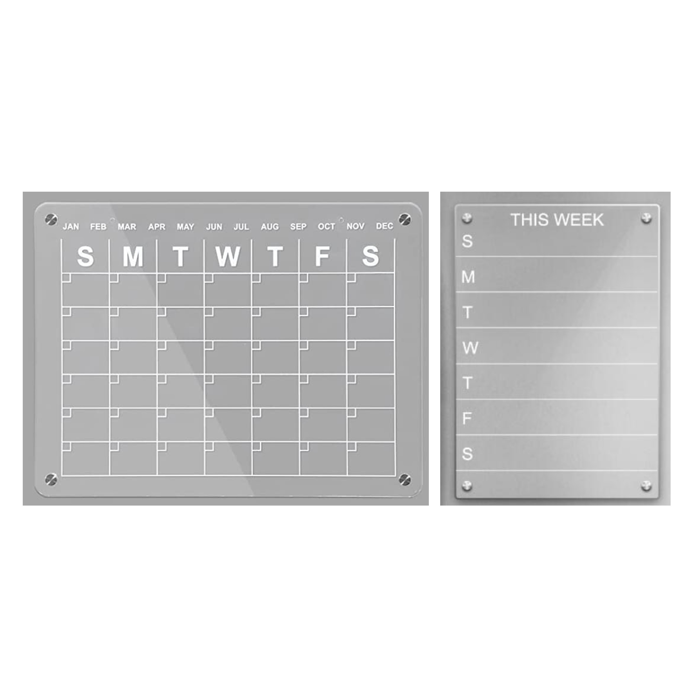 Magnetic Weekly Calendar for Fridge (direct import) 2
