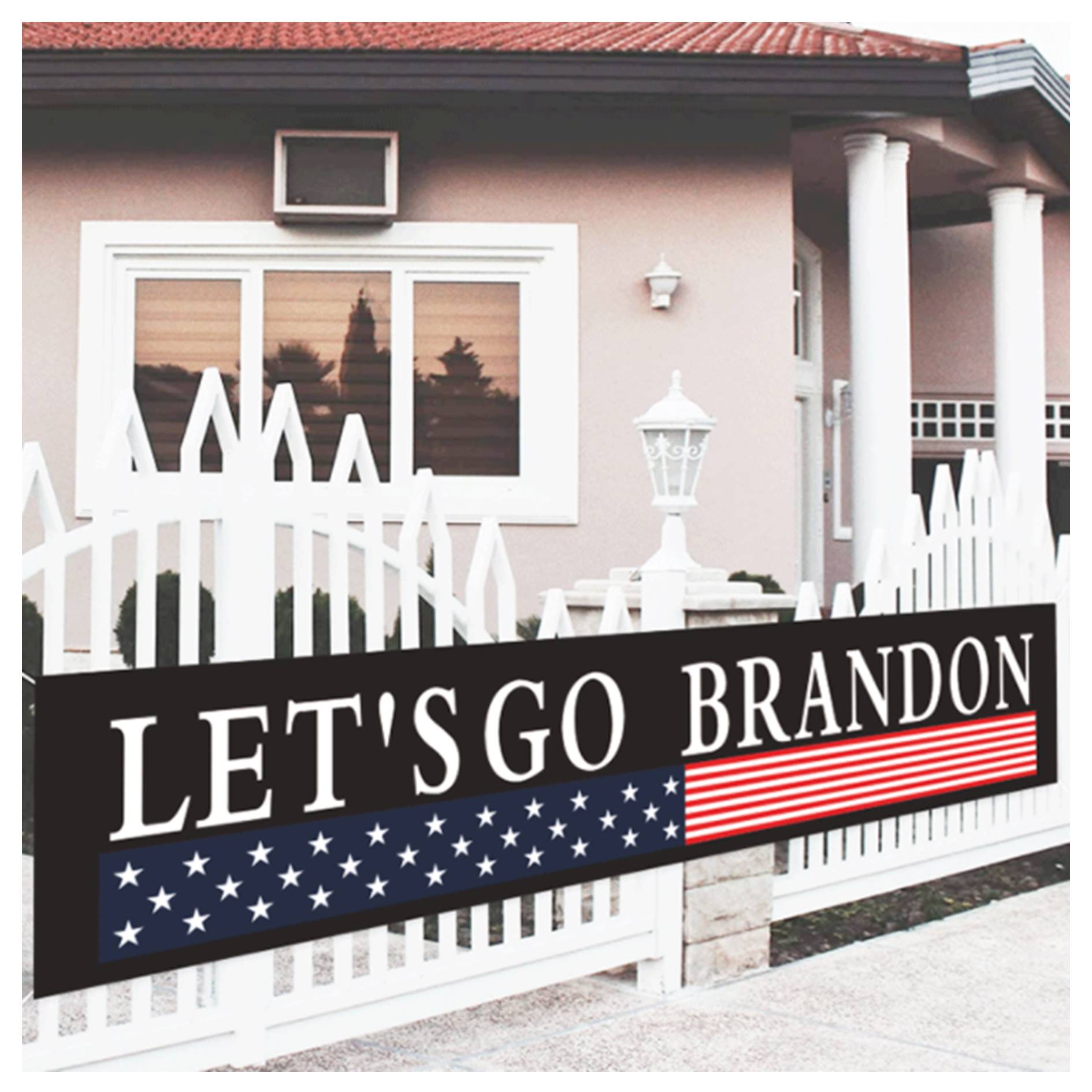Let's Go Brandon Parade Hanging Banner 1