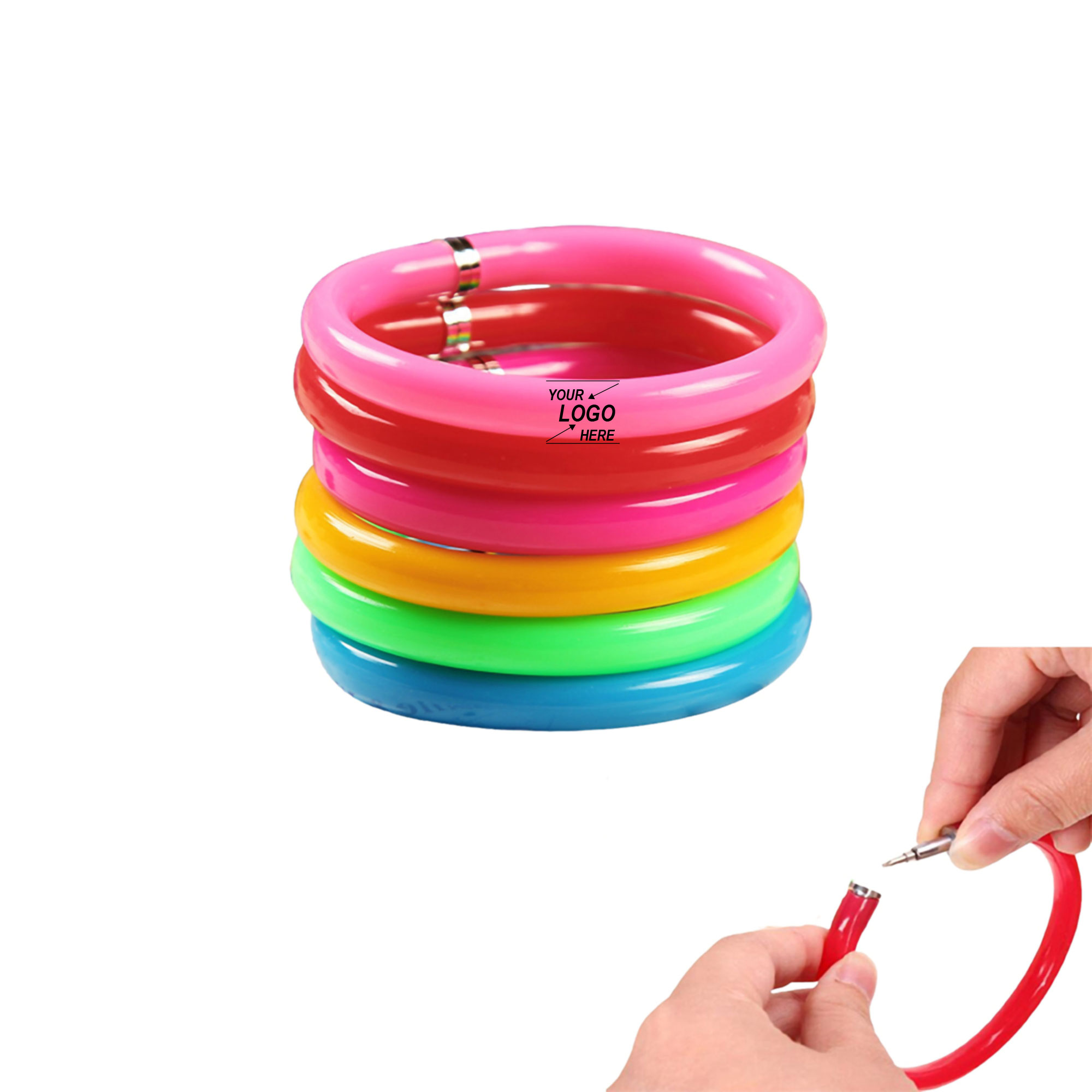 Silicone Ballpoint Pen Bracelet 2