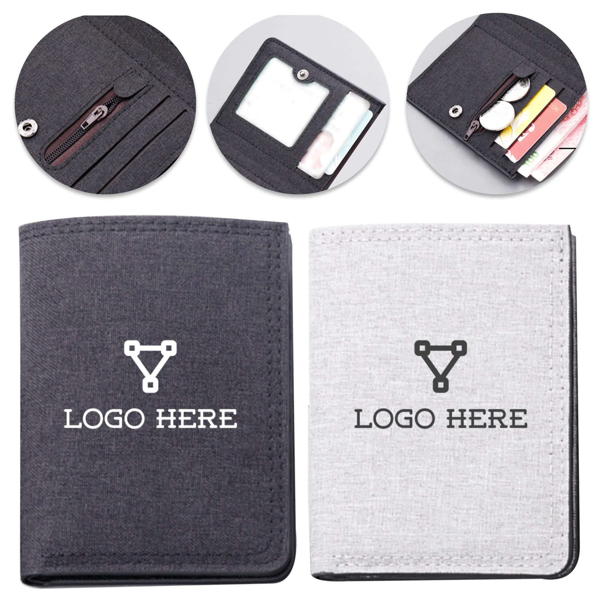 Portable Canvas Wallet 5