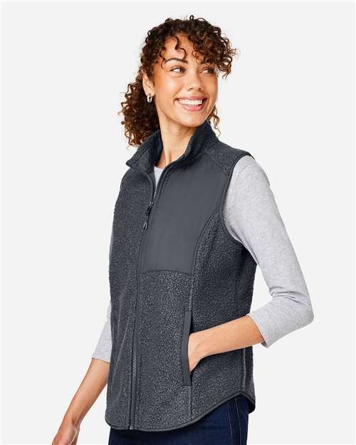 Women's Aura Sweater Fleece Vest - NE714W 5