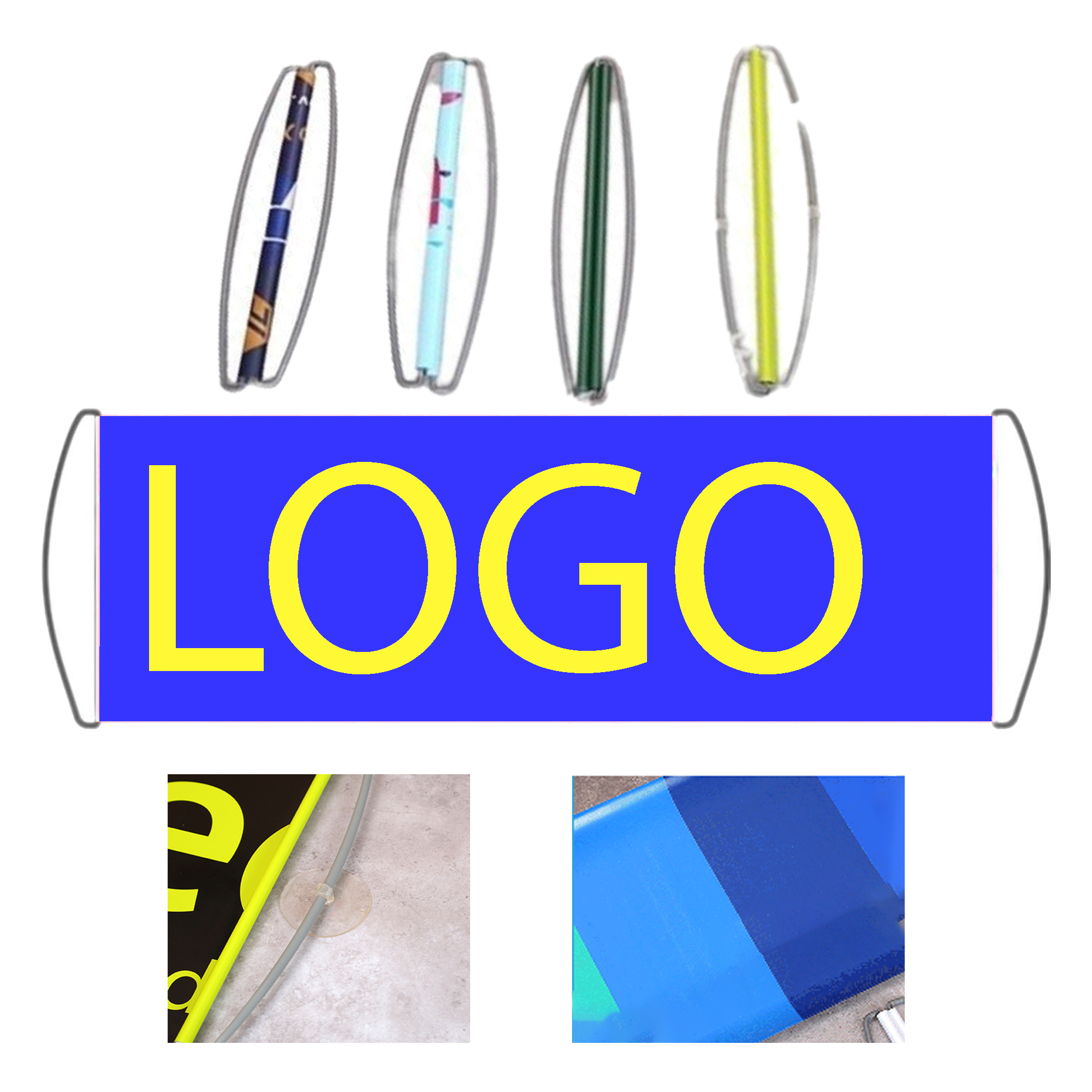 Full Color Retractable Banner Flag 2