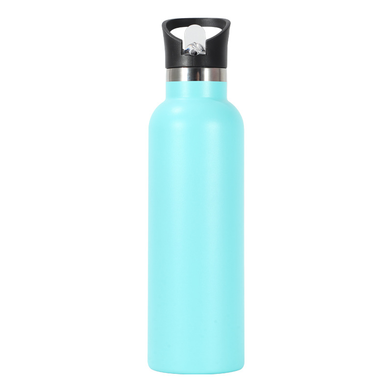 25 Oz. Vacuum Insulated Bottle w/ Straw Lid, custom water bottle with logo imprint 8