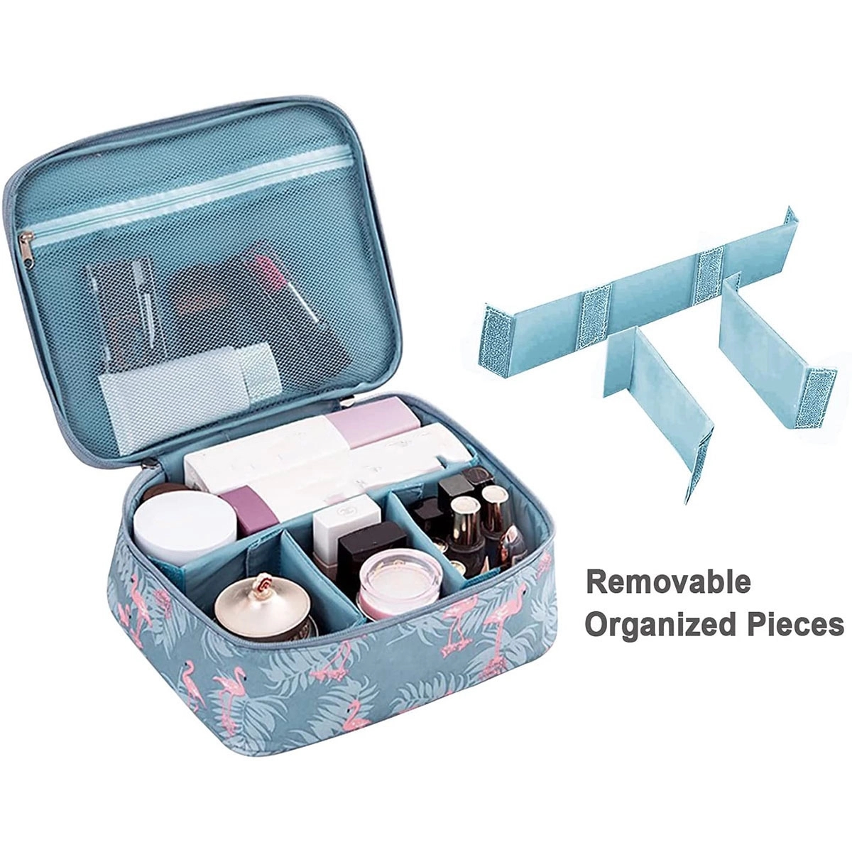 Travel Cosmetic Bag Large Makeup  Case 3