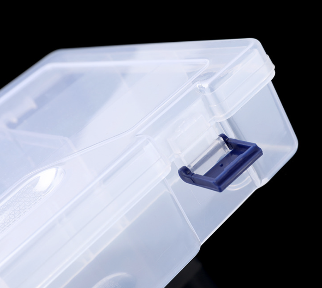 10 Grids Plastic Clear Organizer Box 1