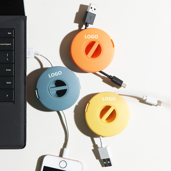 Convenient travel data cable storage box 1