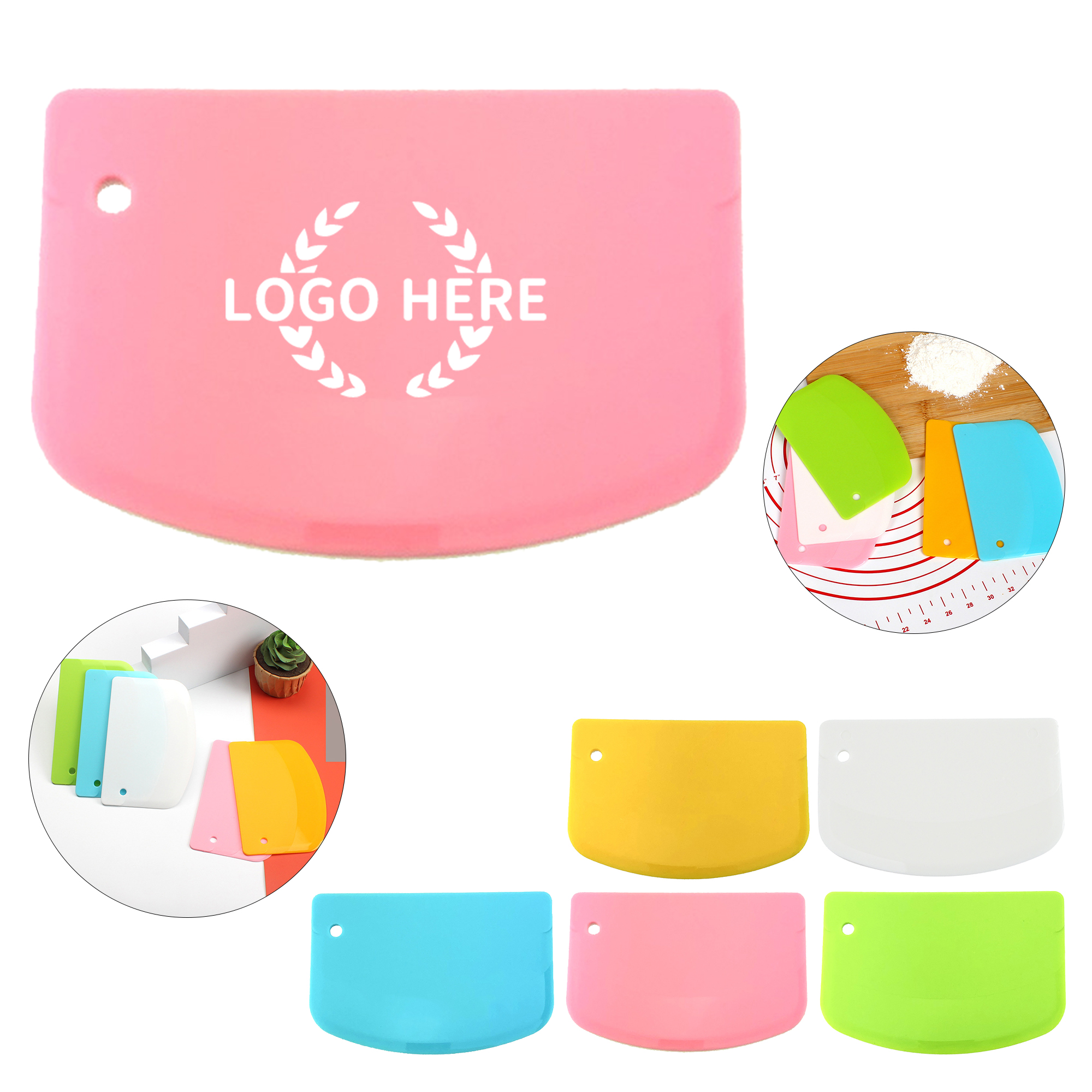 Durable Plastic Spatula Scraper 2