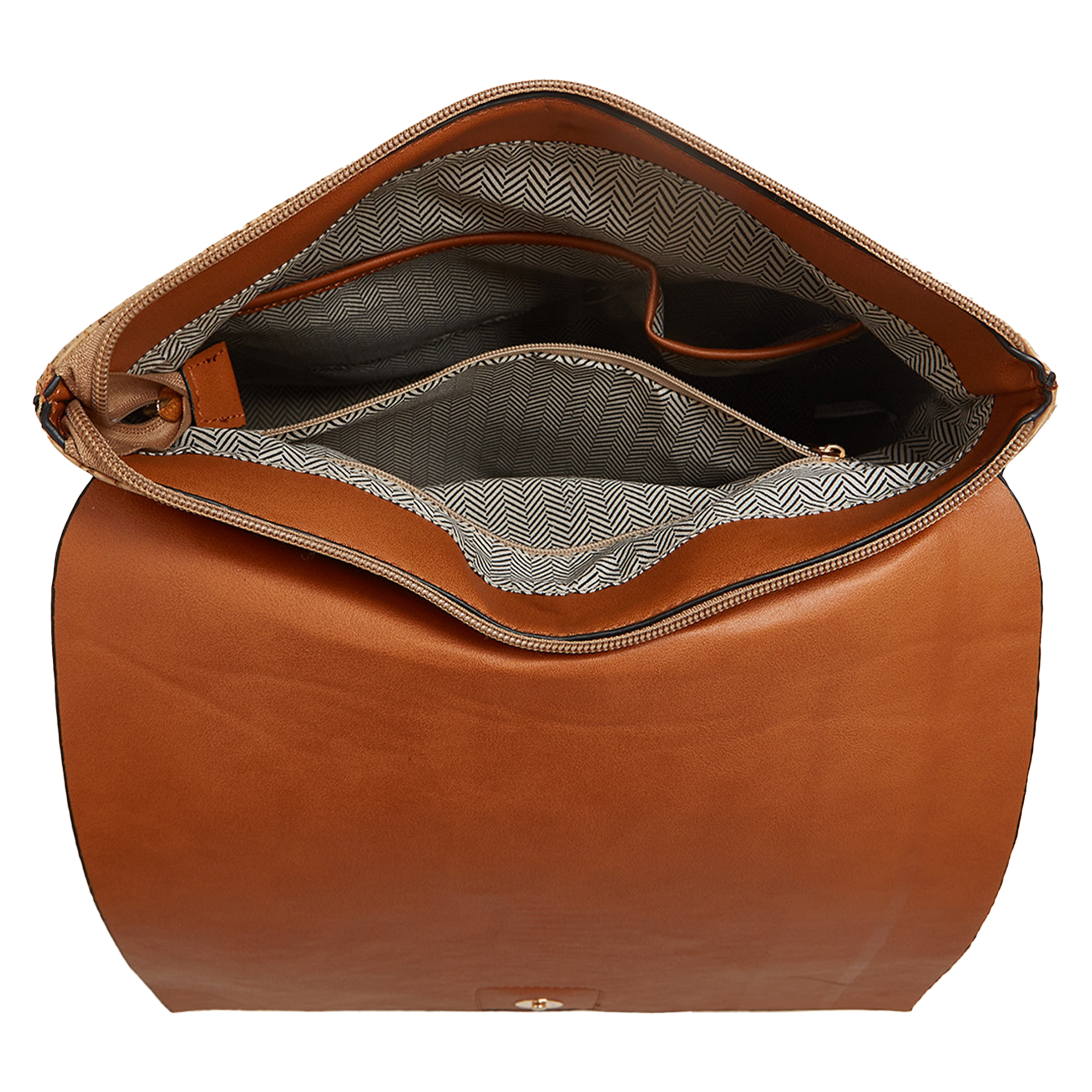 Polyester Large Capacity Retro Printed Backpack 5