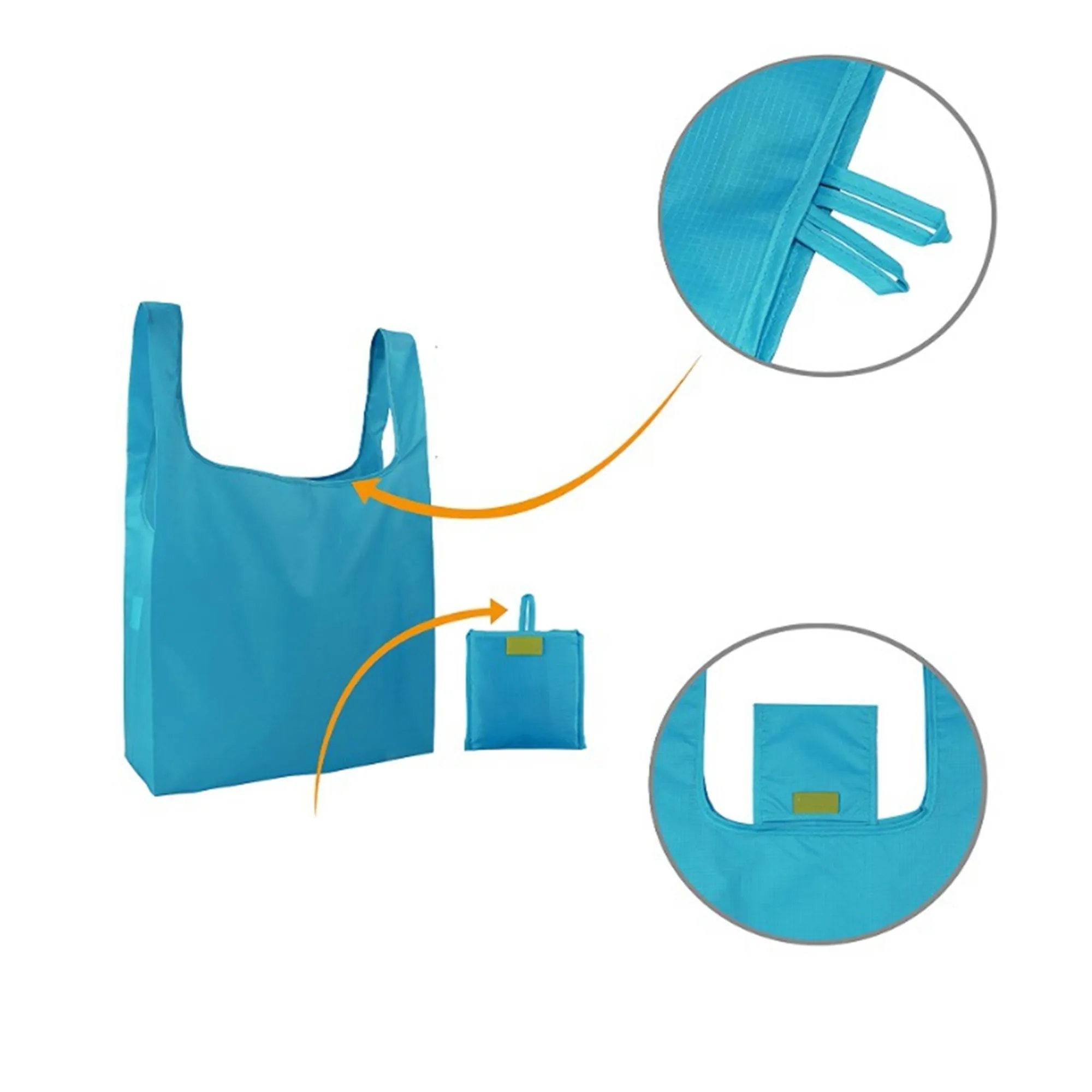 Colorful Waterproof Reusable Grocery Bag 7