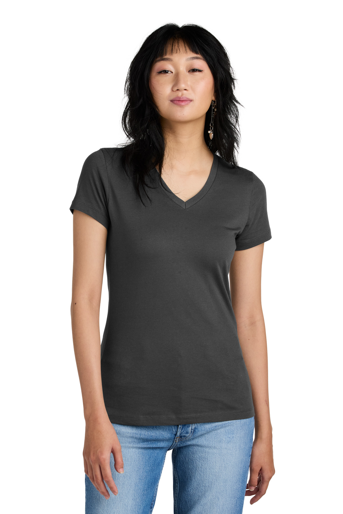 District® Women's Perfect Weight V-Neck Tee 77