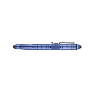 Weaved Texture PU Leather Barrel Metal Pen 10