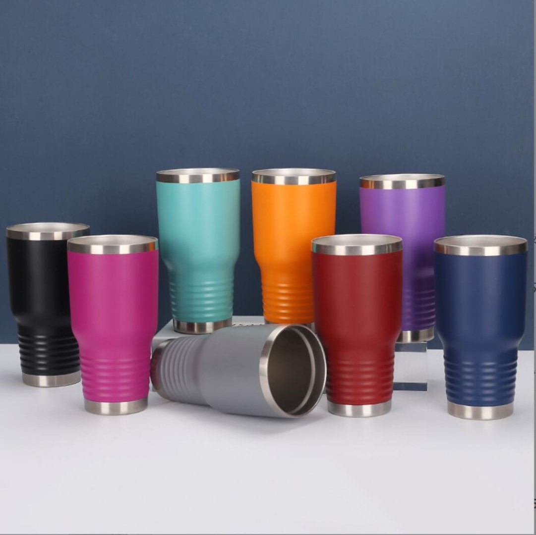 20 Oz. Polar Camel Ringneck Vacuum Insulated Tumbler w/ Lid 7