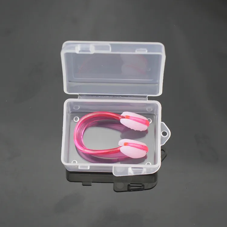 Custom logo silicone Swimming nose clip 7