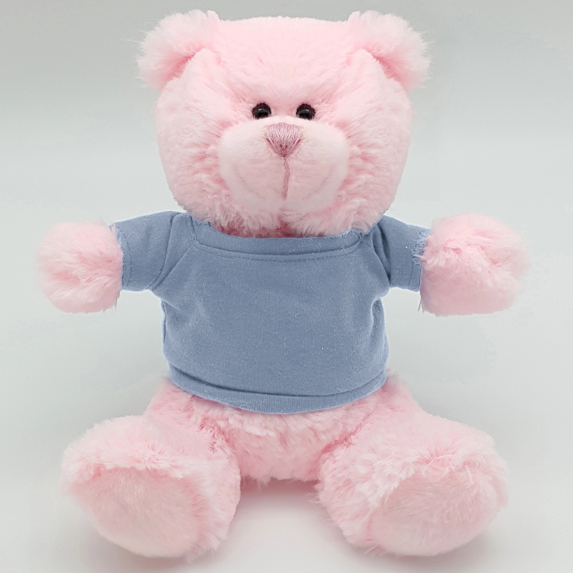 8" Bright Color Pink Bear 5