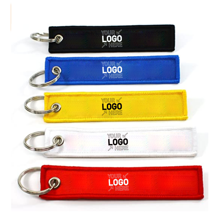 Embroidery Luggage Keychain Tag 3