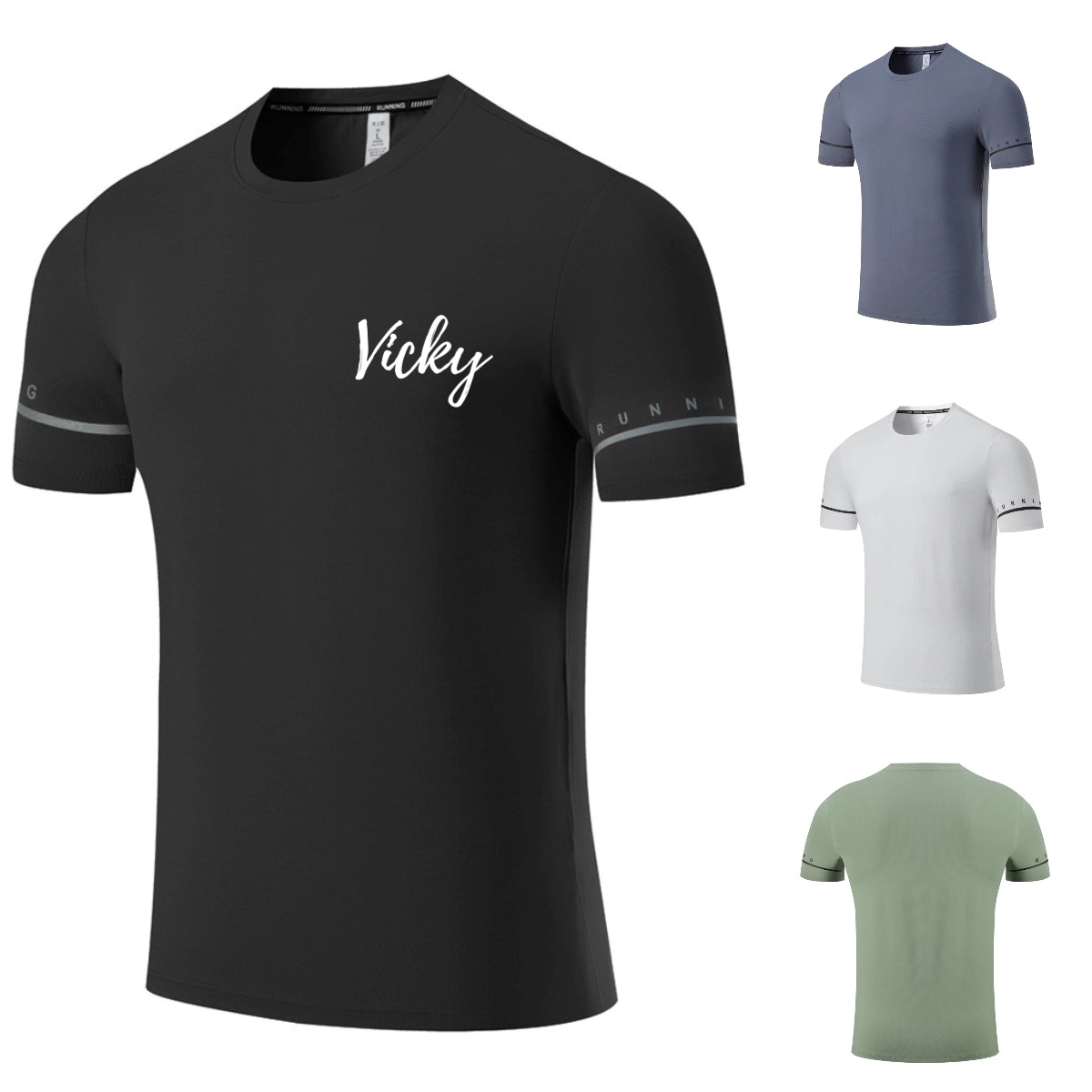 Men'S Running Short Sleeve T-Shirt 5