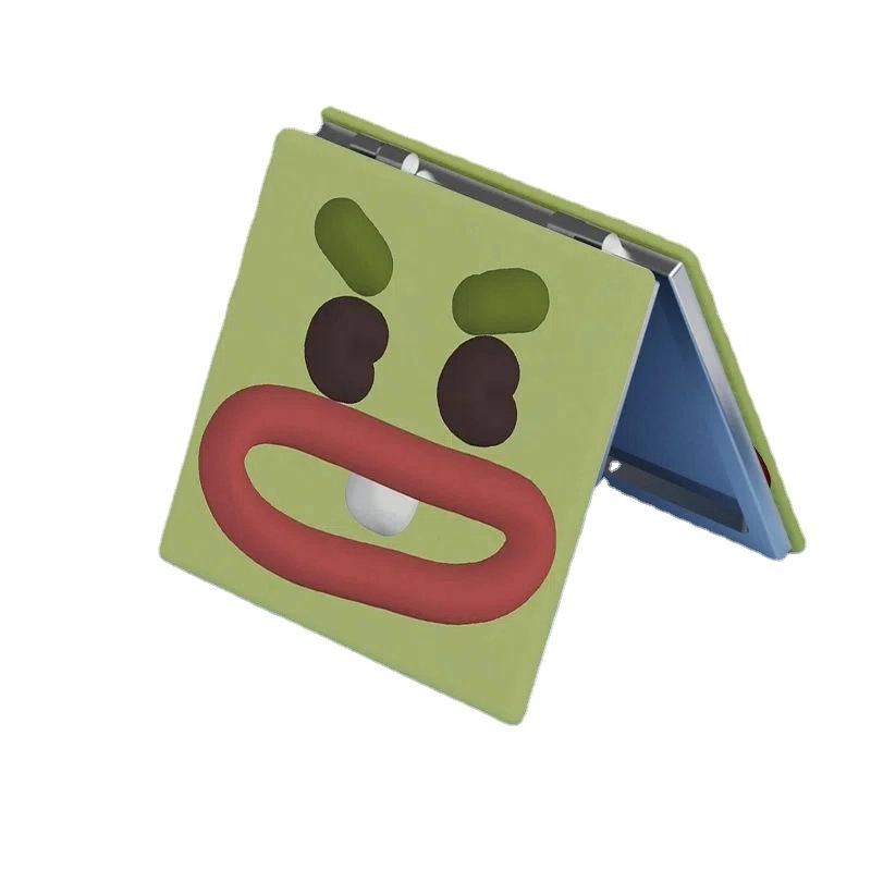PU Leather Folding Mirror- Square 3