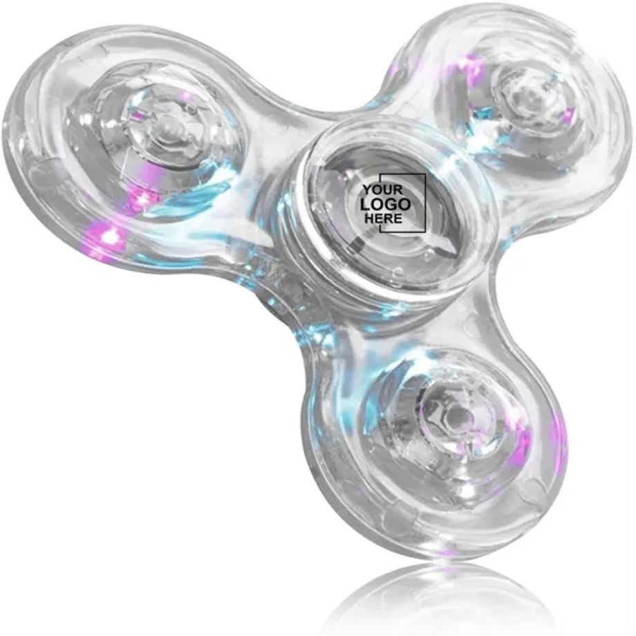 Crystal Luminous LED Fidget Spinner 2