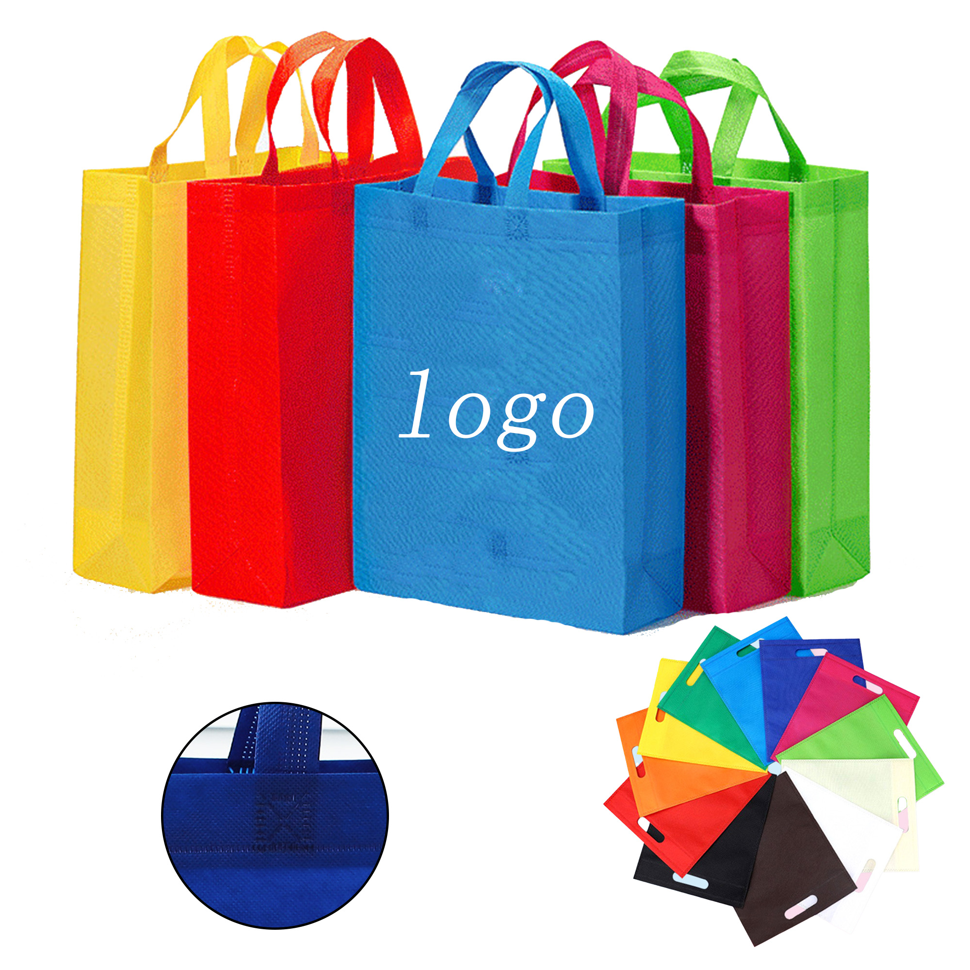 Takeout Packaging Shopping Non-Woven Fabric Handbag 2