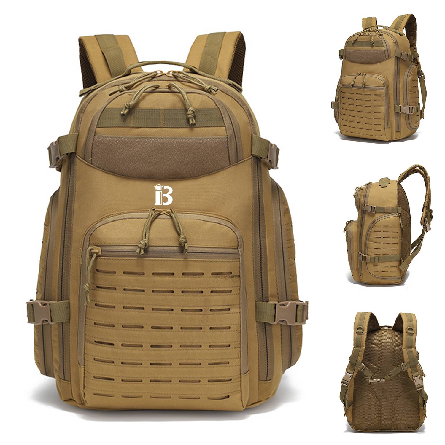 Mountaineering Hiking Backpack Waterproof Multifunction 1