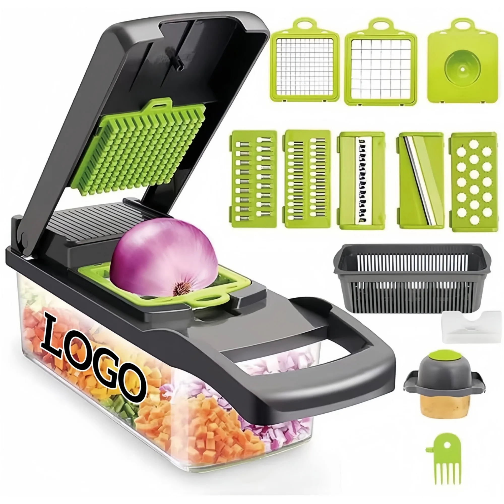 15 in1 Multifunctional Vegetable Chopper 2