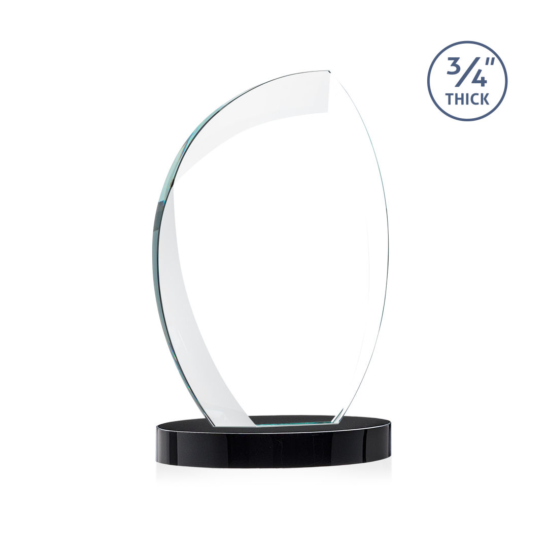 Wichita VividPrint™ Award on Alberton Base - Black 1