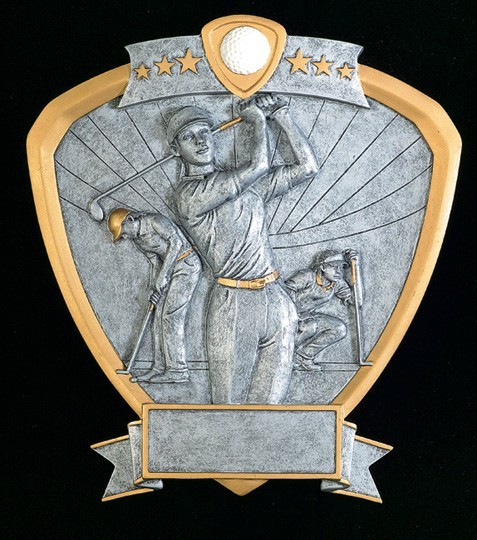 Golf Female Signature Shield Series Award 3