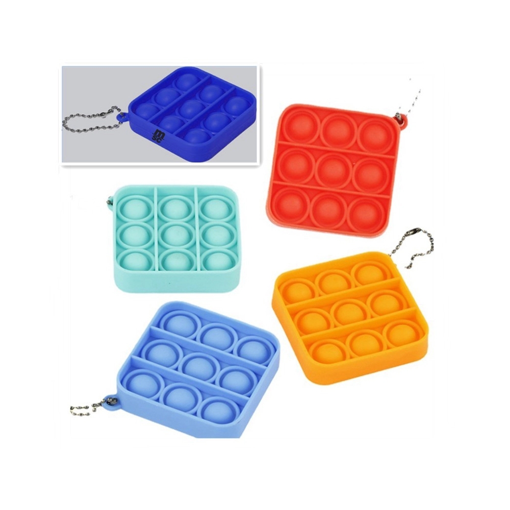 Square Fidget Toy Keychain 1