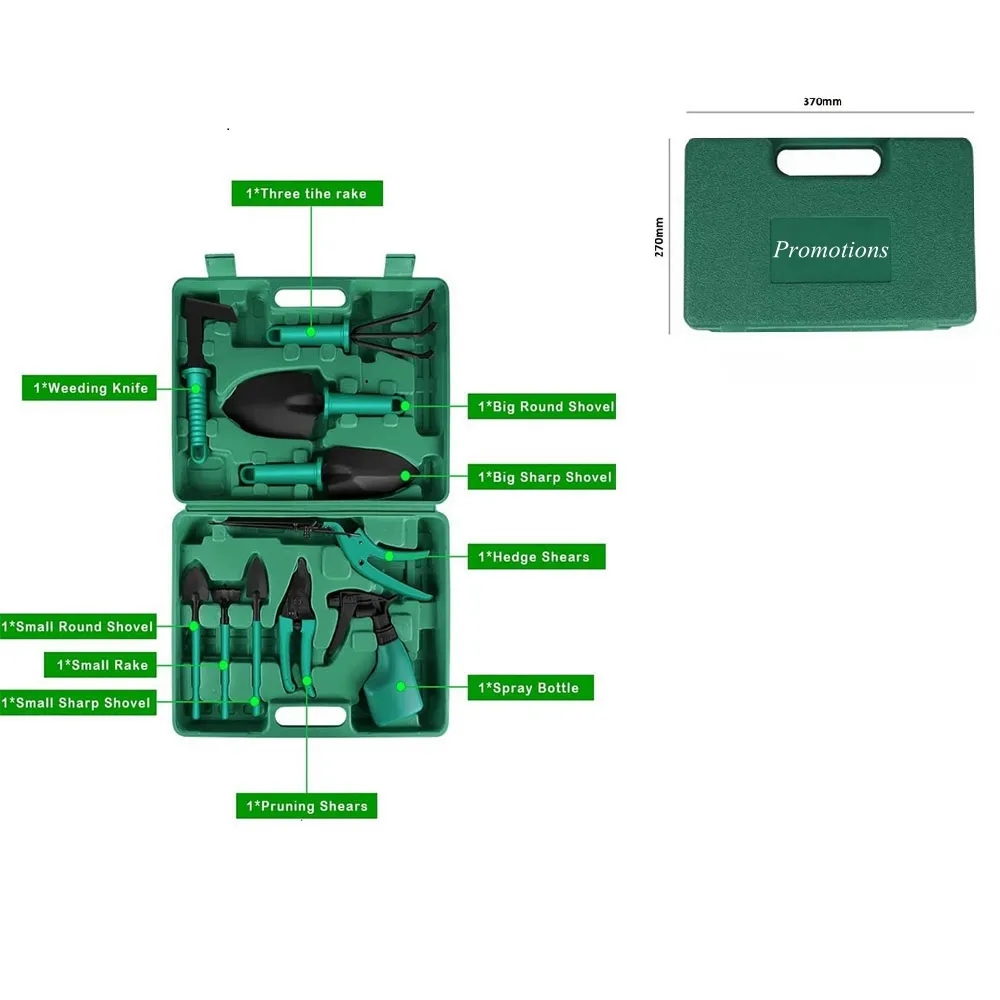 10 pcs Heavy Duty Gardening Work Set 3
