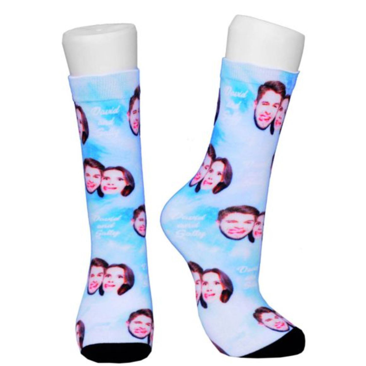 Youth Mid Crew 360 digital printed socks w/ full customization 5
