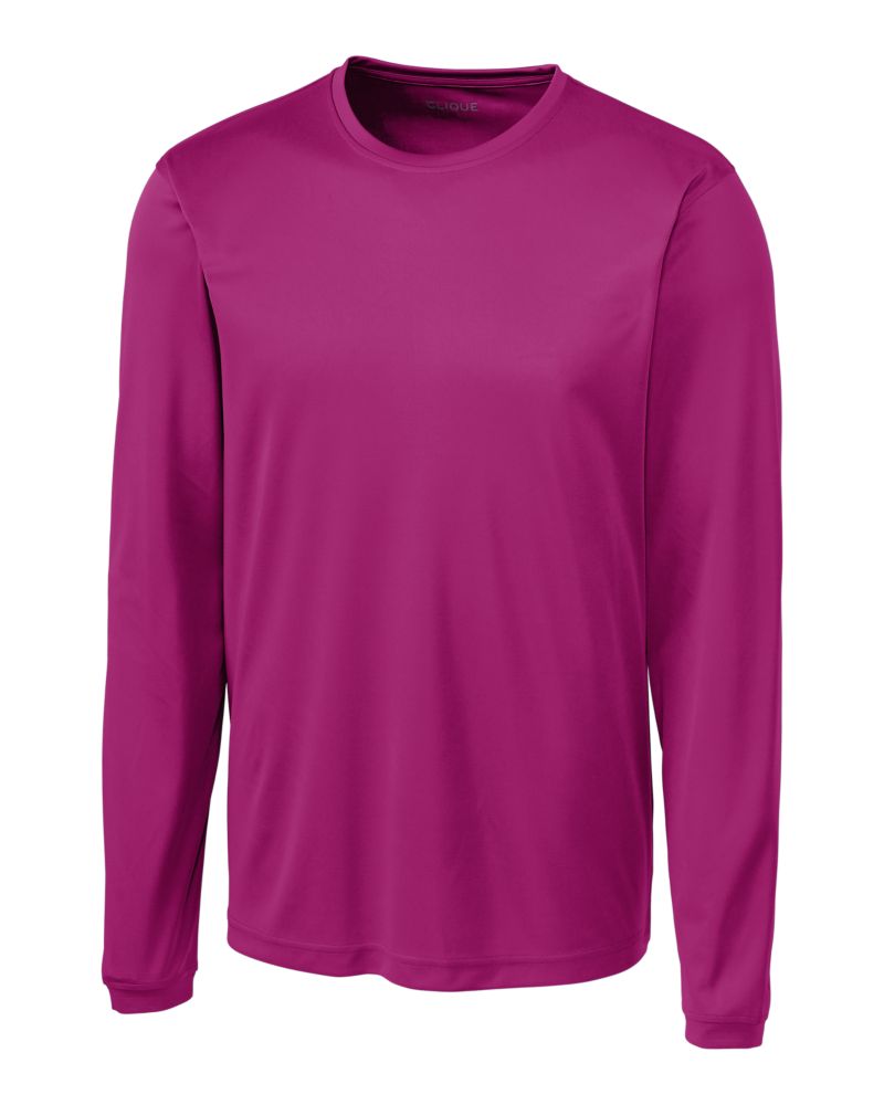 Clique Spin Solution-dyed Performance Jersey Mens Long Sleeve Tee 32