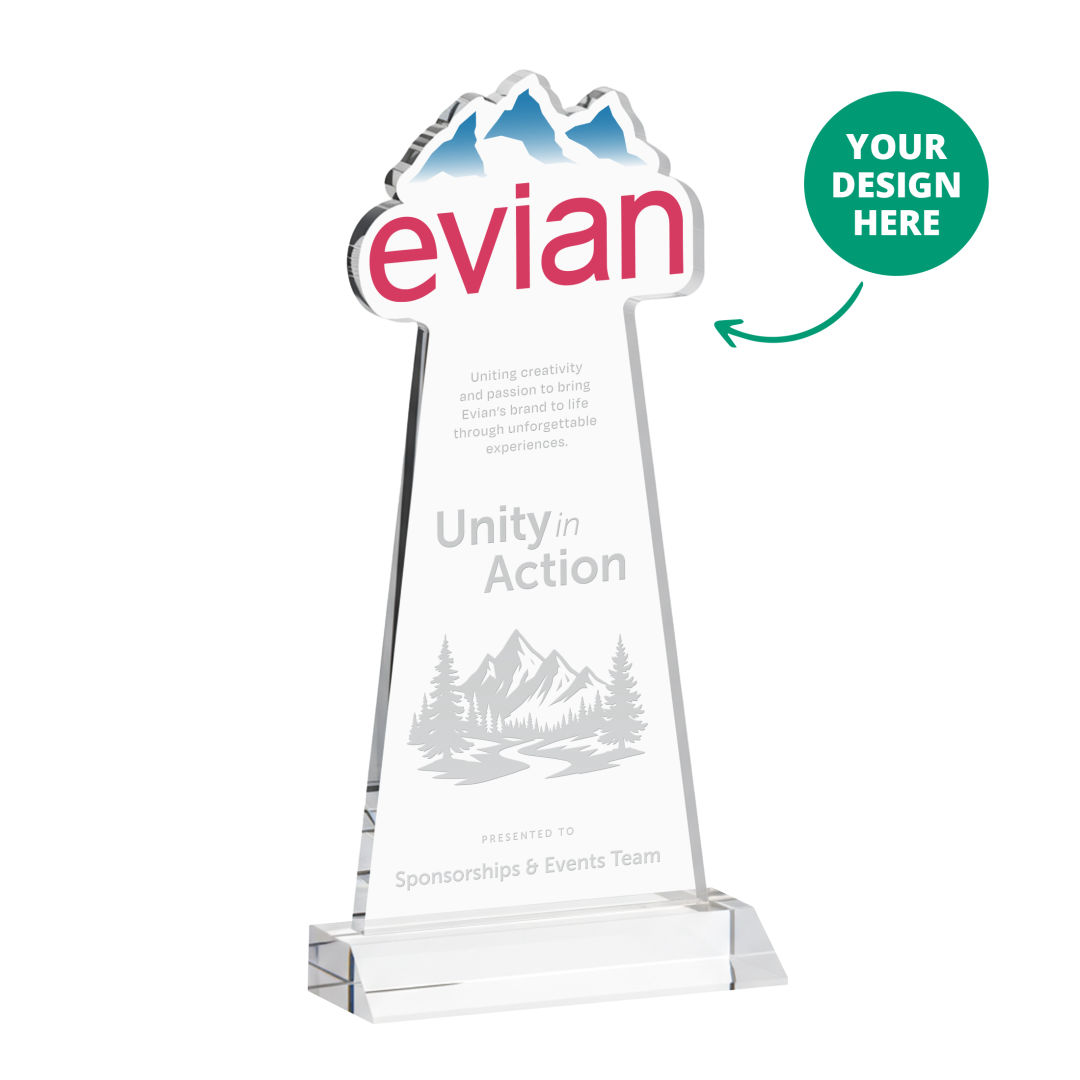 EdgeCraft Award on Mitered Base - Clear (via Ocean)