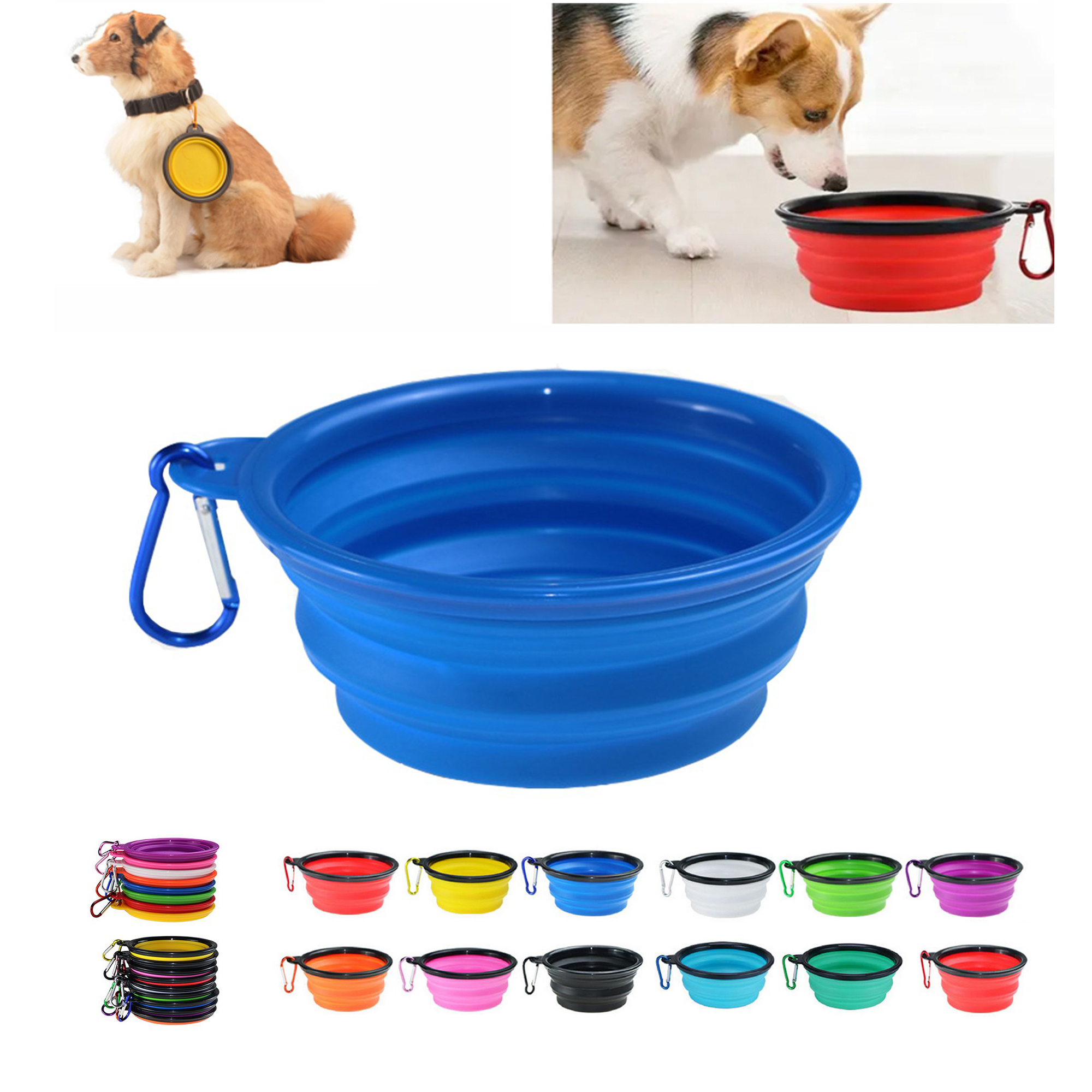 Folding TPE Pet Bowl 2