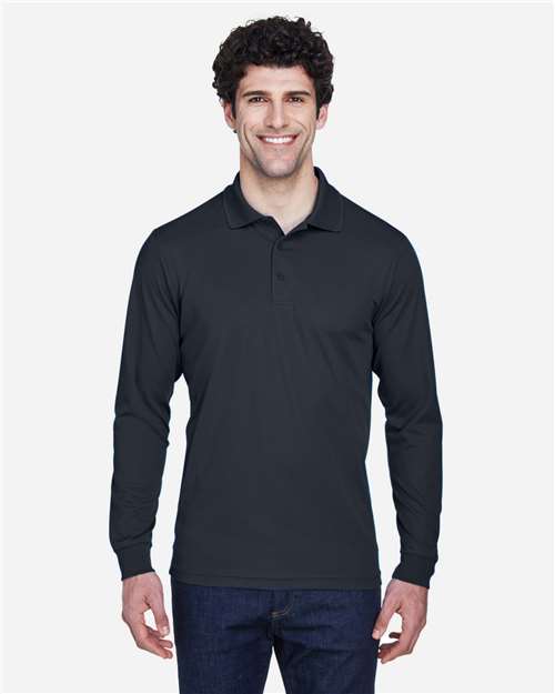 Men's Pinnacle Performance Long Sleeve Piqué Polo - 88192 46