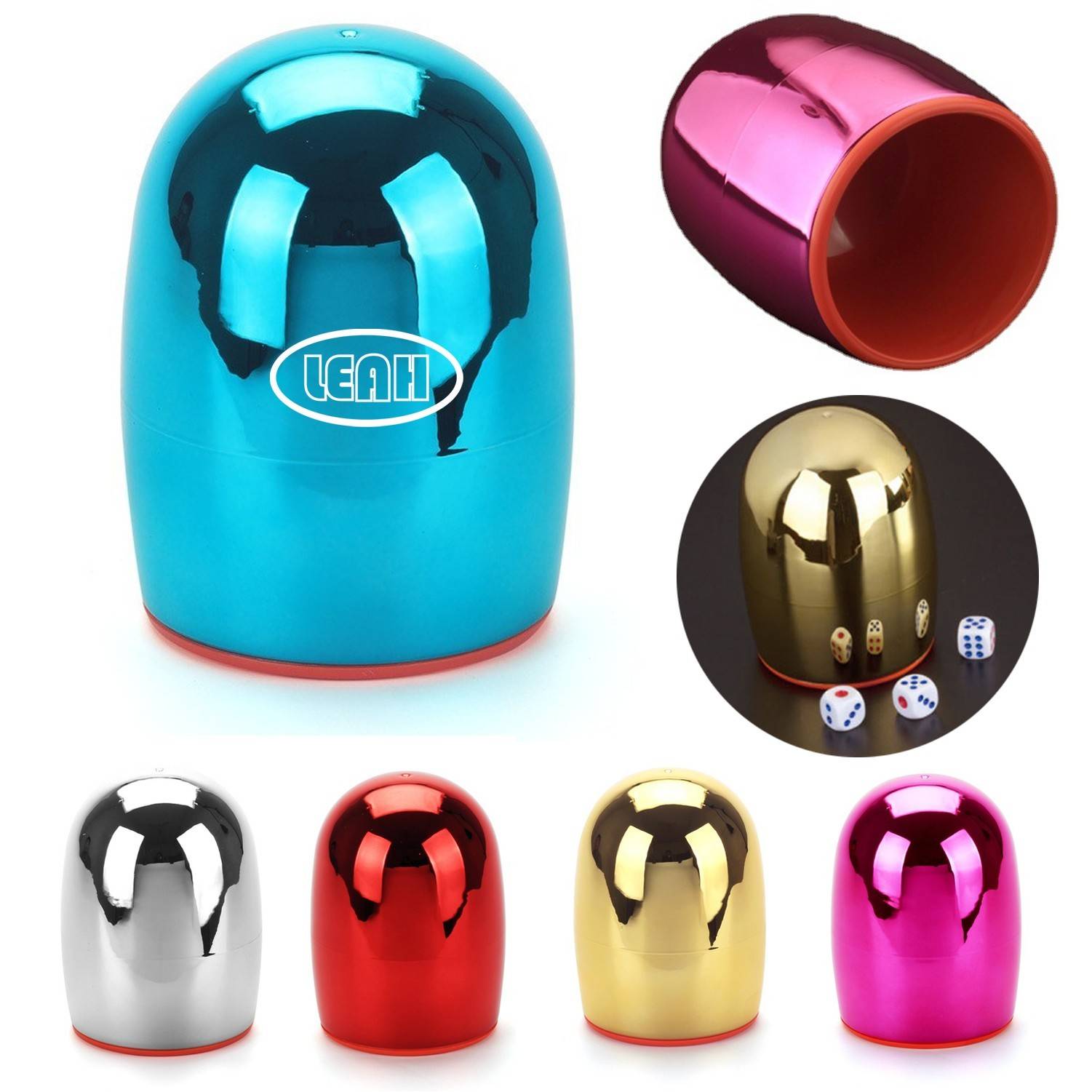 Entertainment Plastic Game Dice Cup 2