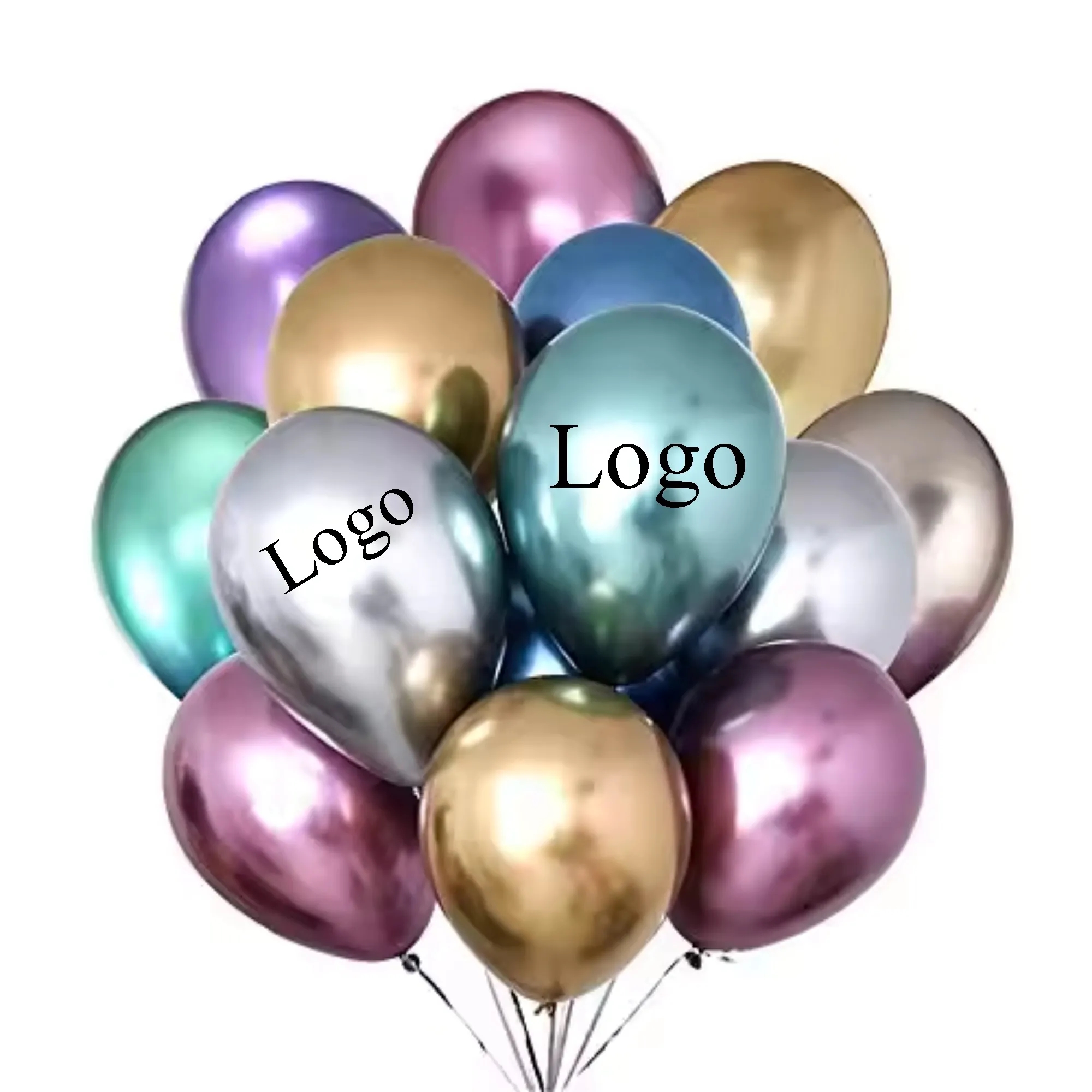 12'' Metallic Balloons 3